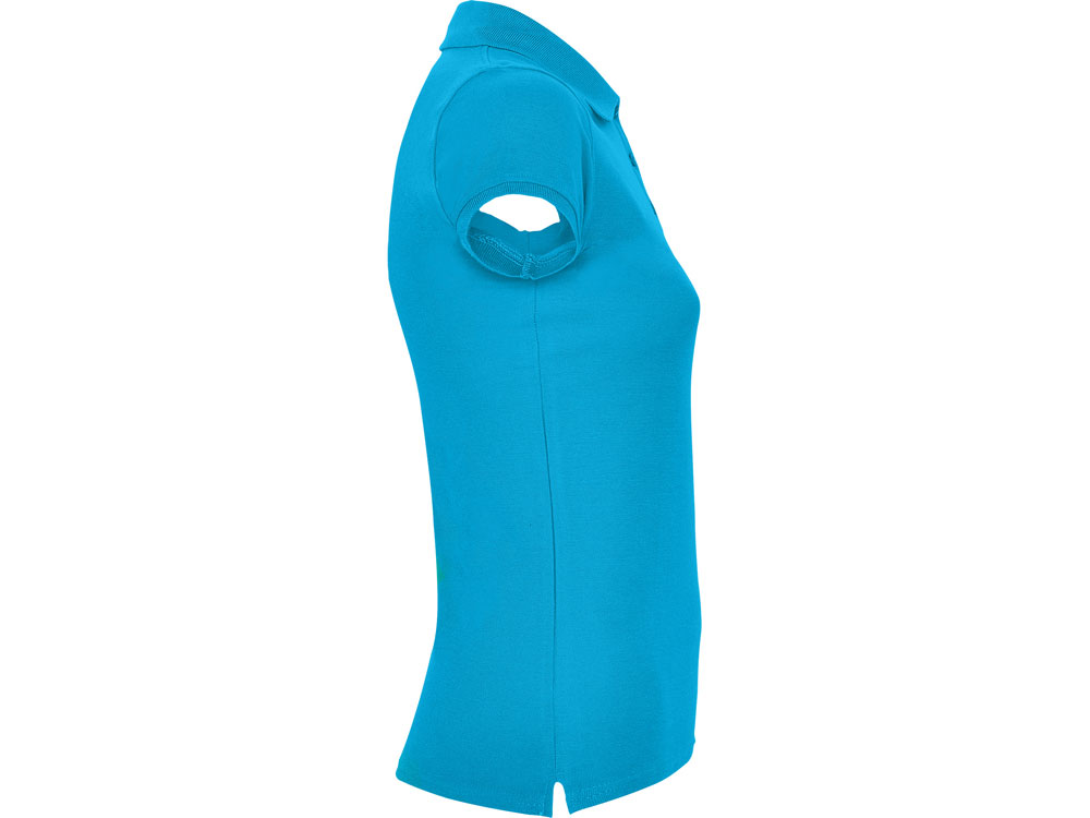 Рубашка поло Star женская, бирюзовый-3