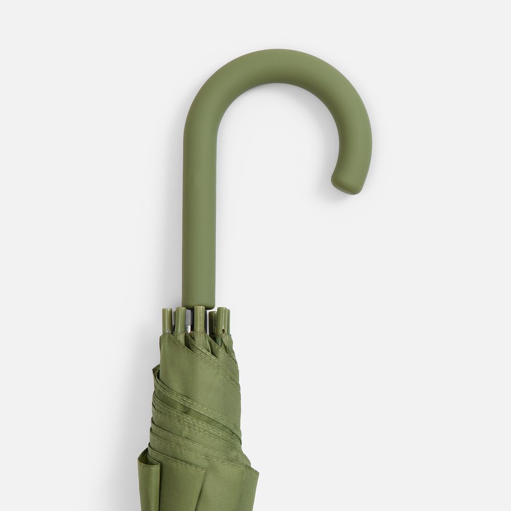 Зонт-трость Jolly Brolly, зеленый (хаки)-3