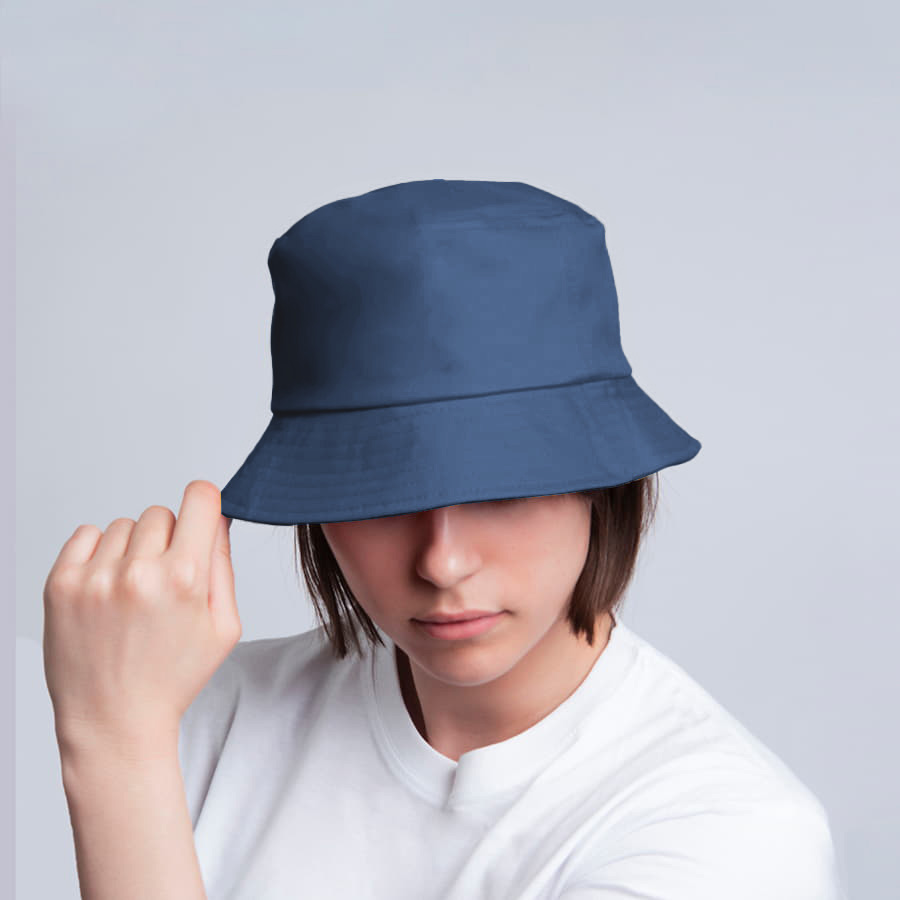 Хлопковая панама BRIM 250, синий-1