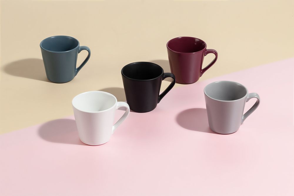 Кружка Modern Bell, матовая, серая-2