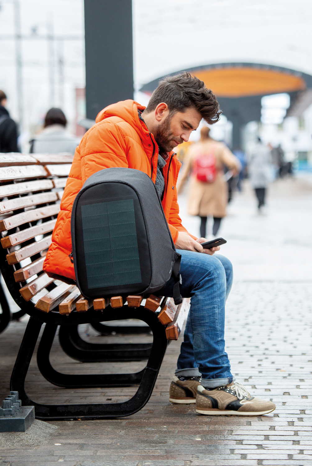 Рюкзак Bobby Tech с защитой от карманников-56