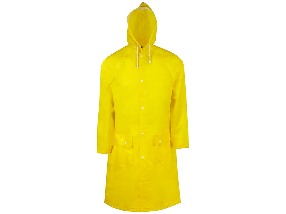 Дождевик Hawaii pro c чехлом унисекс, желтый-2