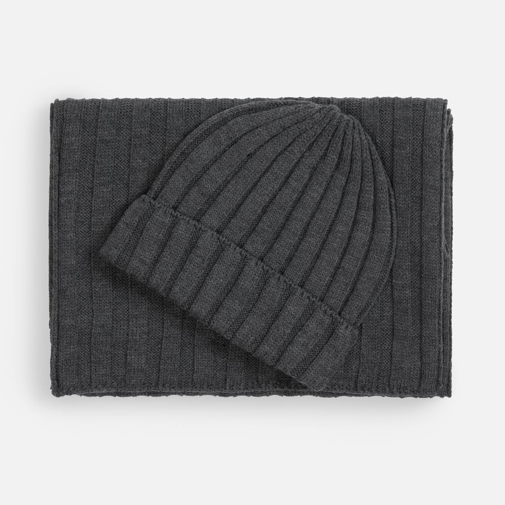 Шапка Metelitsa, темно-серый меланж-2