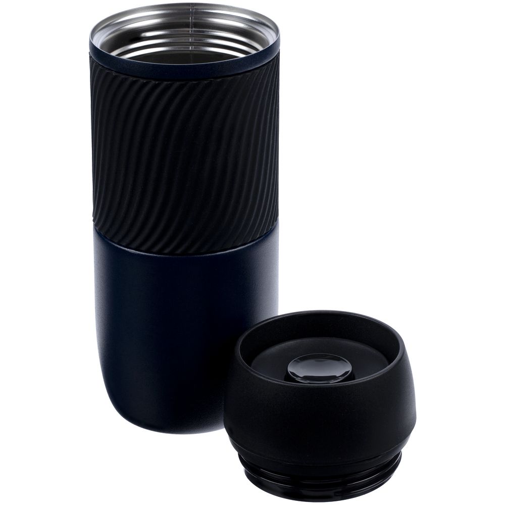 Термостакан Hub, темно-синий-1