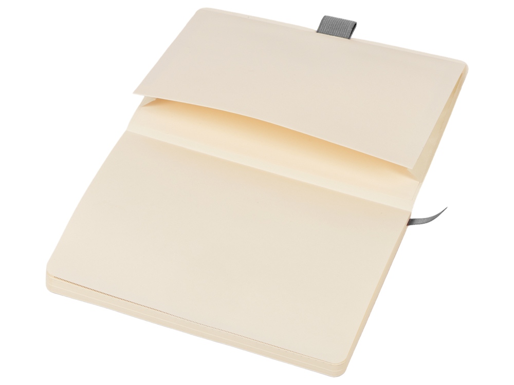 Блокнот Vision 2.0 А5 в гибкой обложке, серый-4