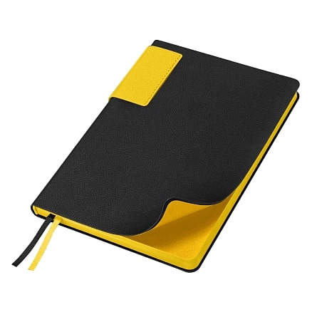 Ежедневник Flexy Star Sivilia Black Edition Color А5, Черно-желтый-0