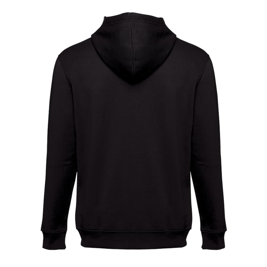 Толстовка мужская с капюшоном на молнии AMSTERDAM 320, черный-3