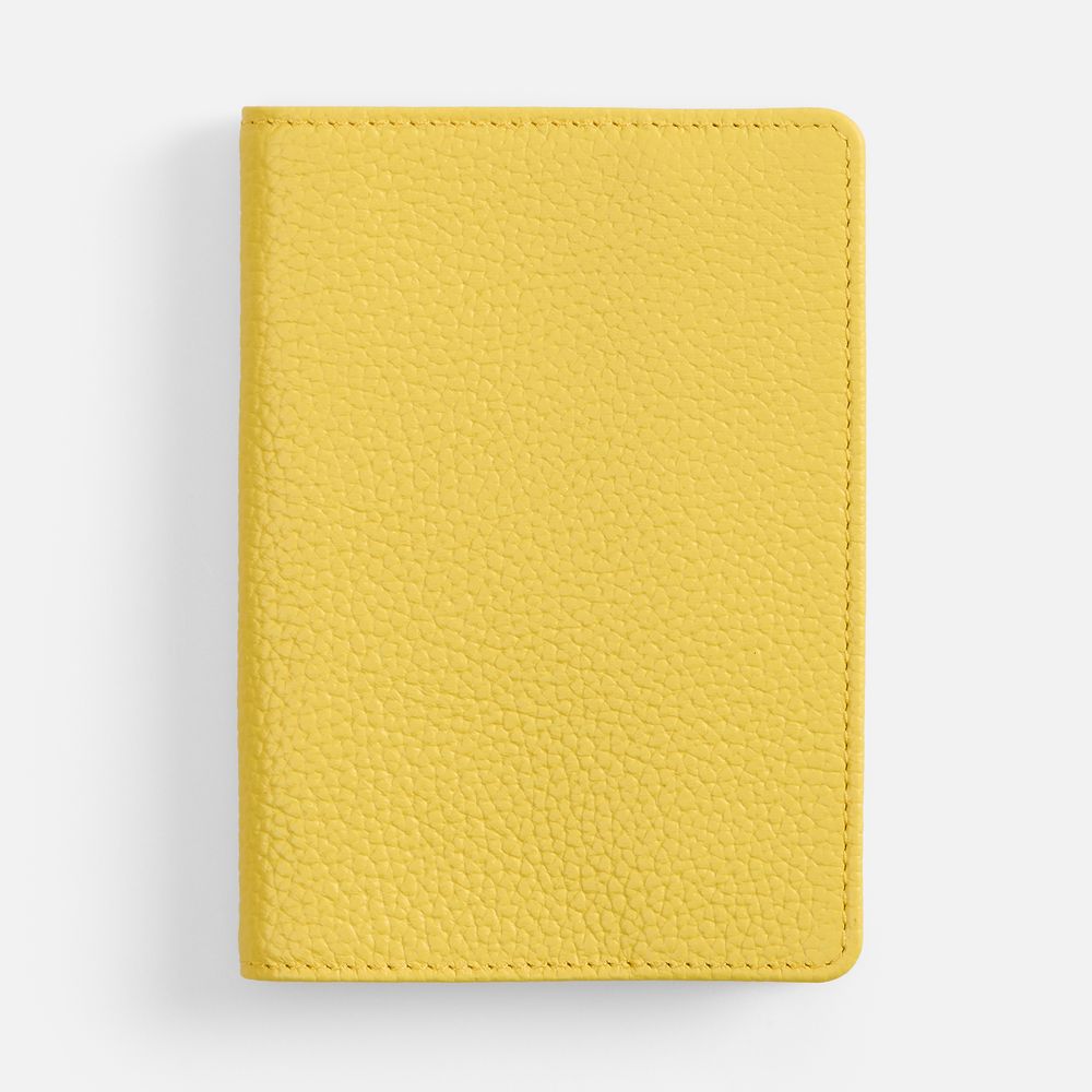 Обложка для паспорта Unison, желтая-0