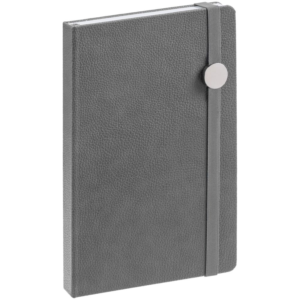 Ежедневник Nova Round, недатированный, серый-1