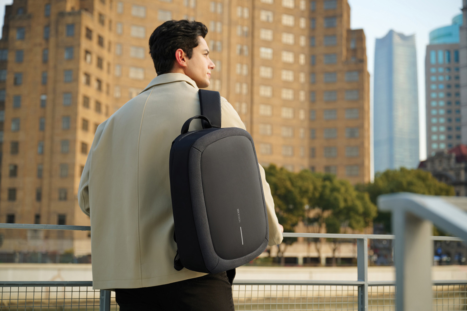 Антикражный рюкзак Bobby Edge из rPET AWARE™, 16’’-34