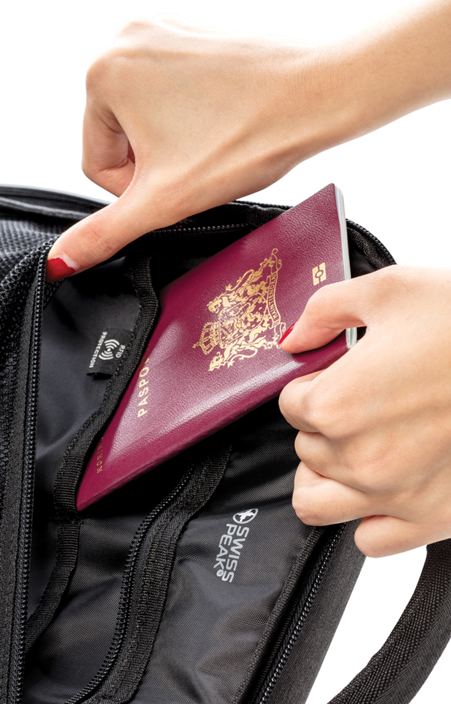 Рюкзак для путешествий Swiss Peak XXL из rPET AWARE™, 17’’-8