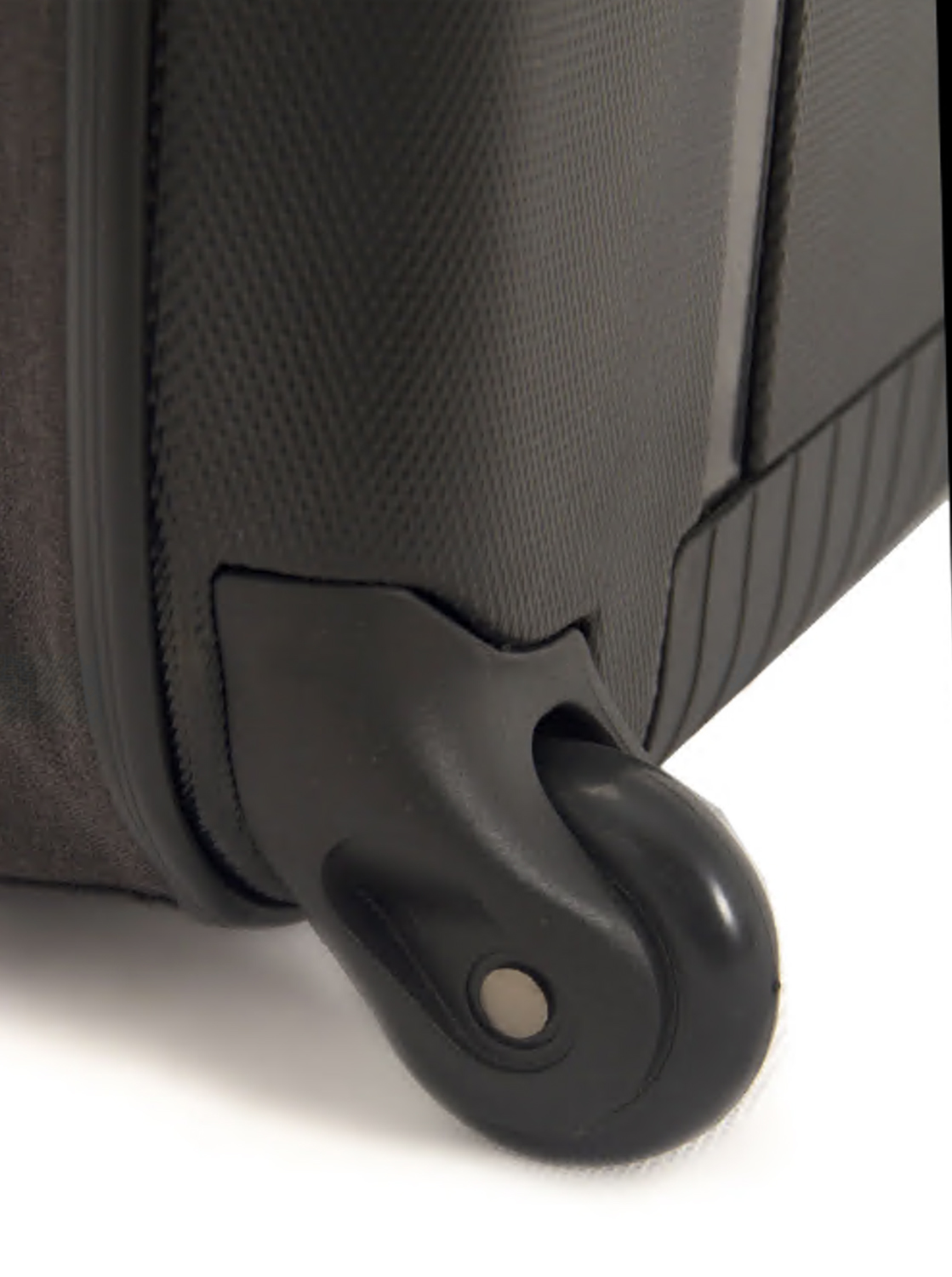 Чемодан складной Rollink Earth 55x40x20 см, 2 колеса, черный/оранжевый-18