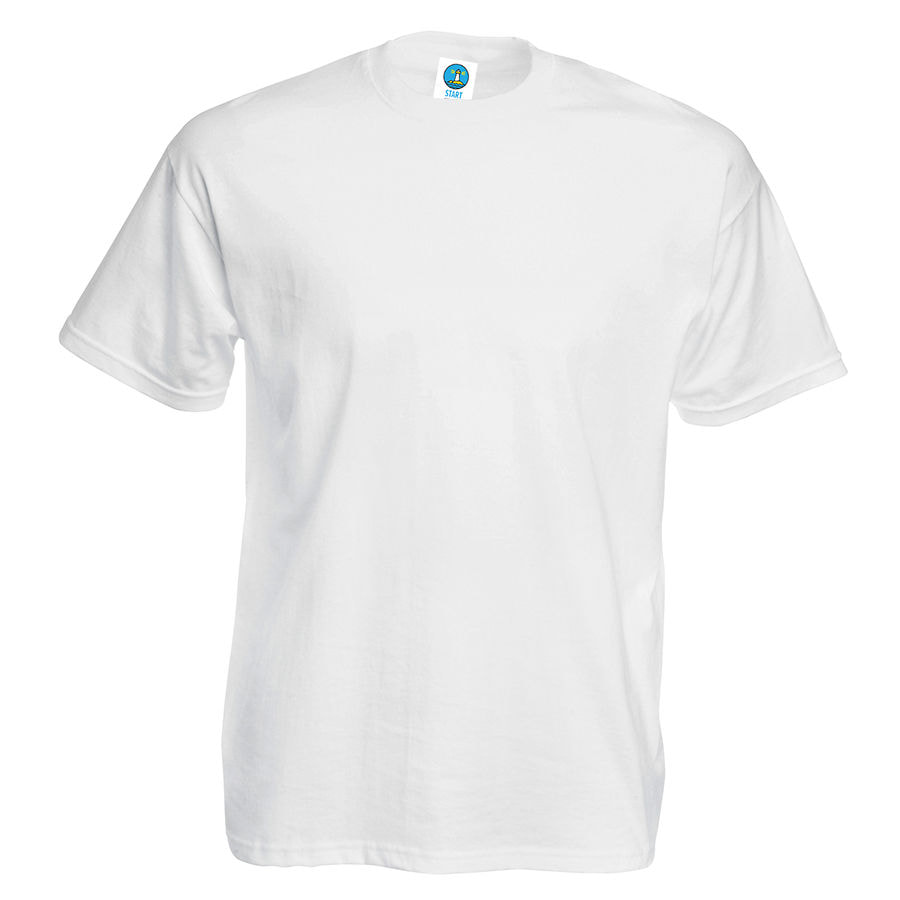 Футболка мужская START 150, белый-0