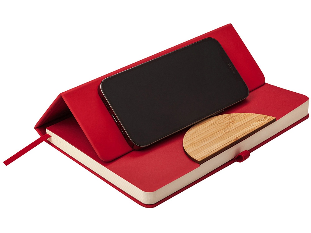 Ежедневник недатированный А5 Bosforo, красный-1