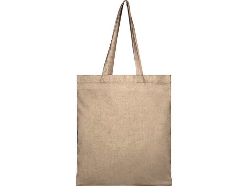Сумка-тоут Pheebs из переработанного хлопка 150 г/м2, натуральный-1