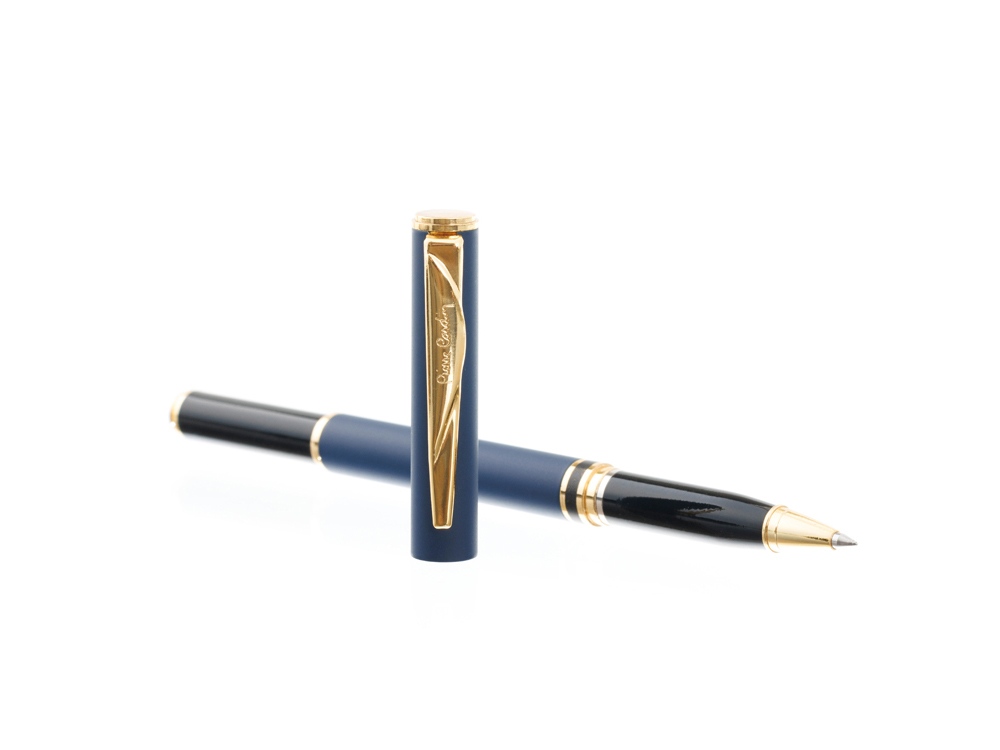 Ручка 2 в 1 шариковая и перьевая Pierre Cardin COMBI PEN, цвет - синий. Упаковка Е-11