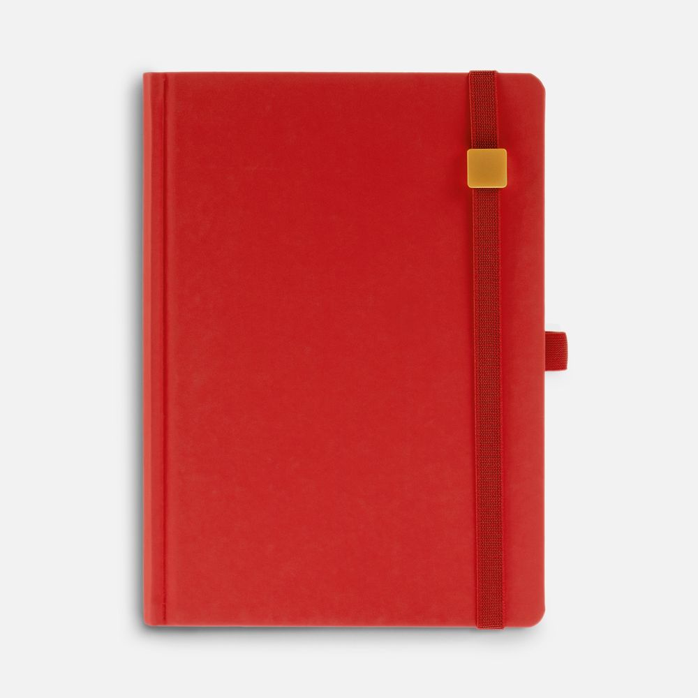 Ежедневник Favor Gold, недатированный, красный-0