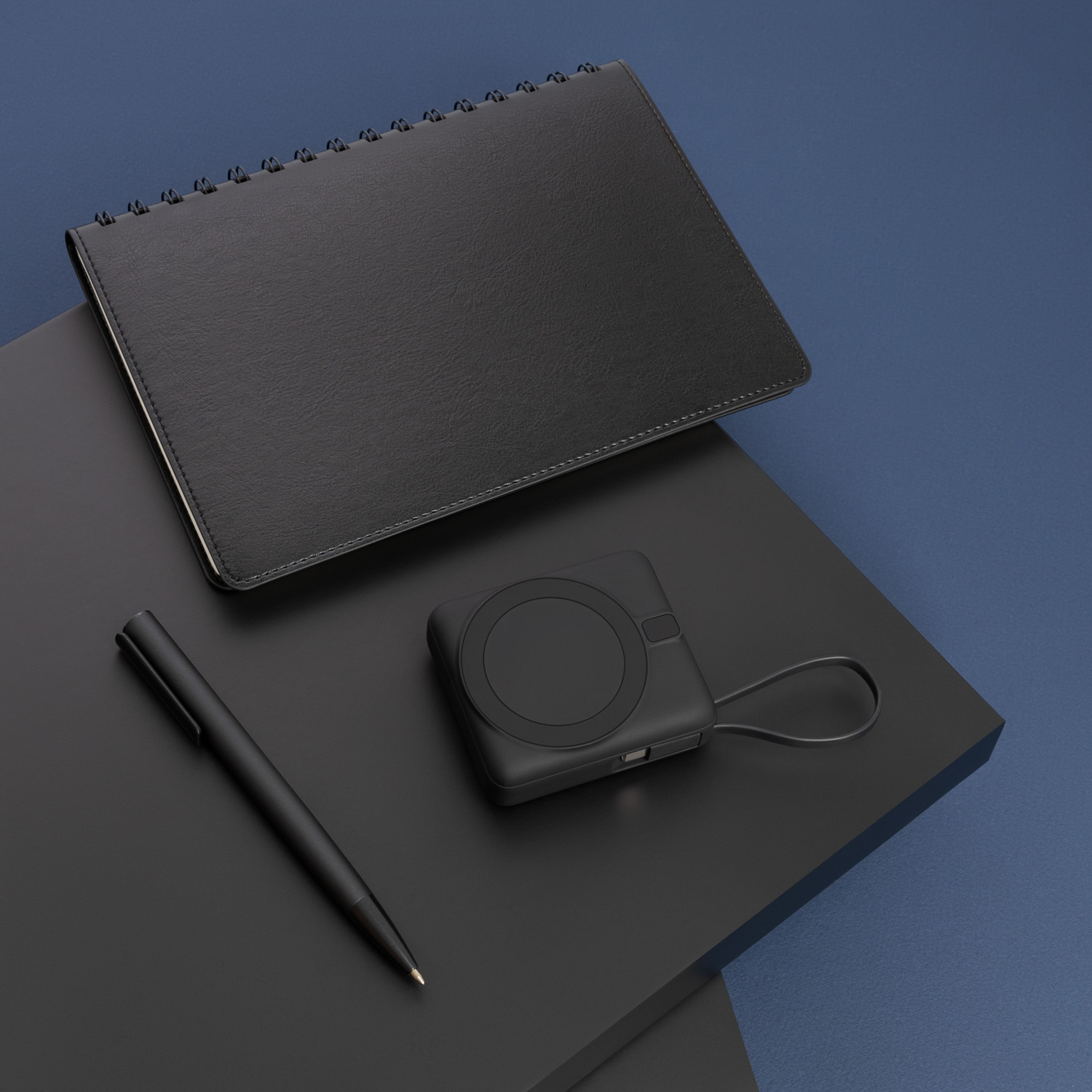 Внешний аккумулятор с подсветкой Риттер PD (Ritter PD) 10000mAh с функцией беспроводной зарядки 15W, черный-11