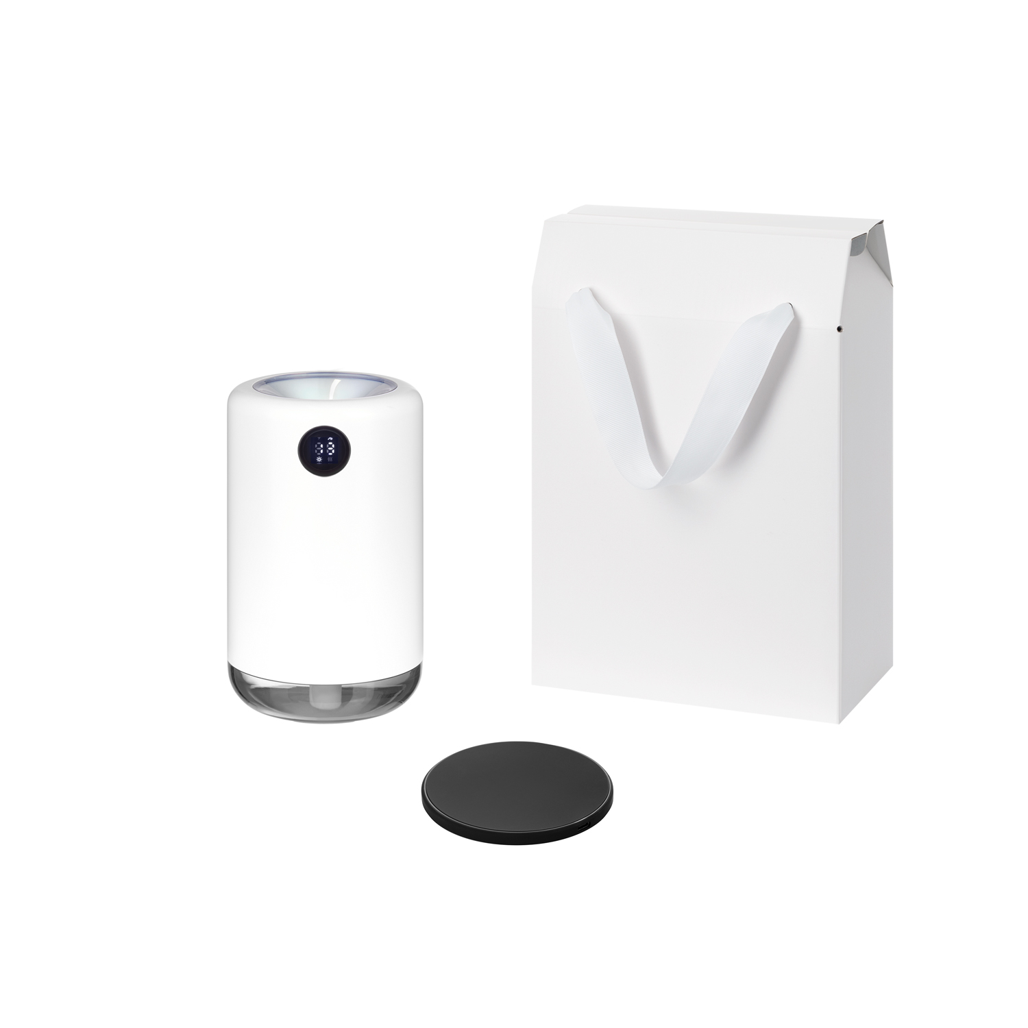 Подарочный набор Bliss, Auris, черный (увлажнитель воздуха, зарядное устройство)-0