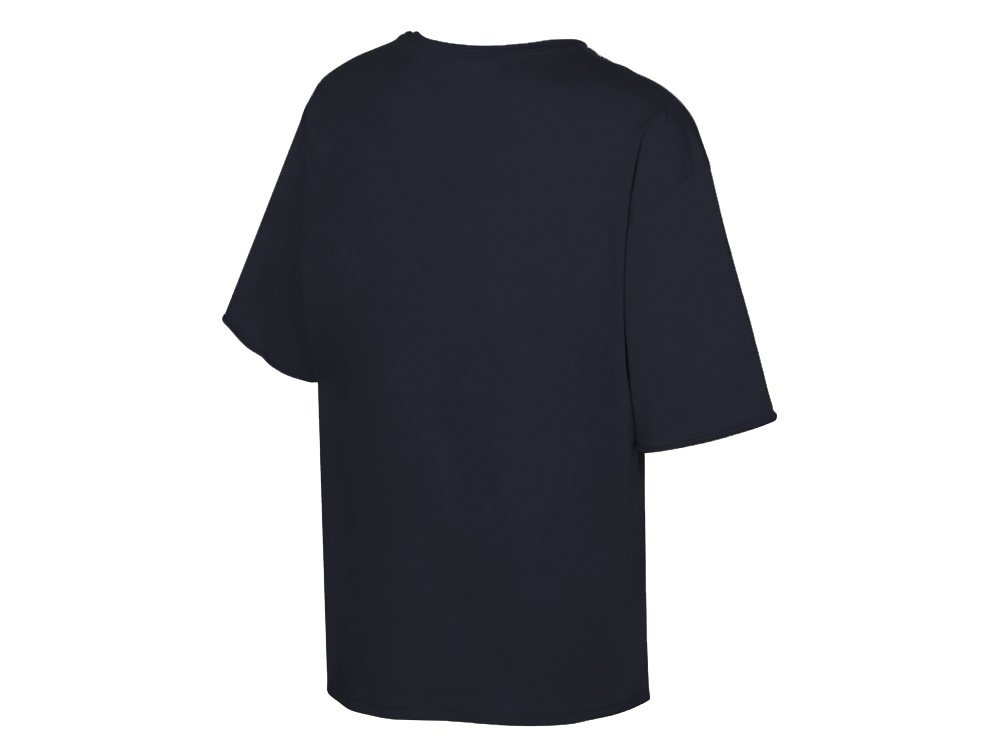 Футболка оверсайз Liyon унисекс, темно-синий-7