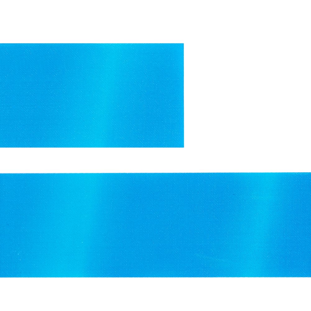 Лента сатиновая Satin 35 S, голубая, 30 см-1