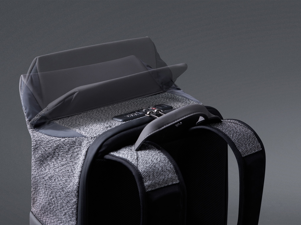 Антикражный рюкзак SnapPack для ноутбука 16, серый-9