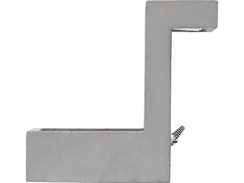 Настольная лампа из бетона Blok Lamp-5