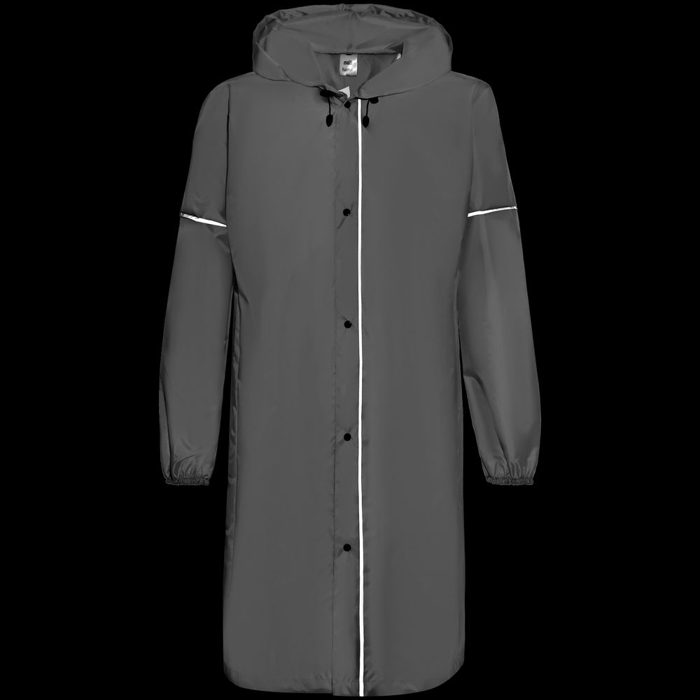 Дождевик со светоотражающими элементами Rainman Blink, серый-2