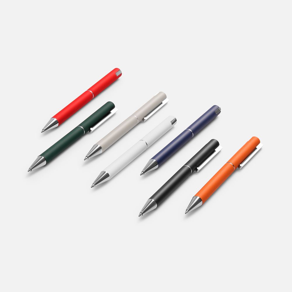 Ручка шариковая Blade Soft Touch, оранжевая-2