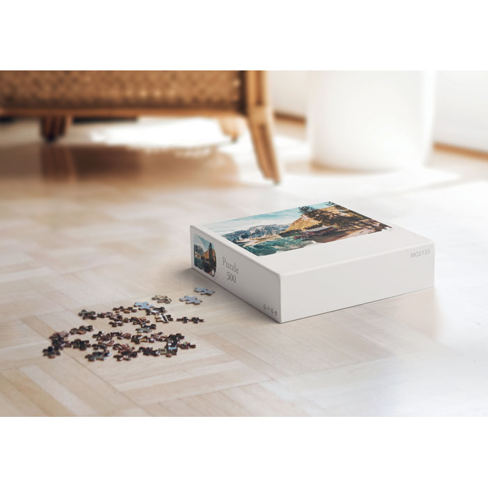 Паззл в коробке, многоцветный-5