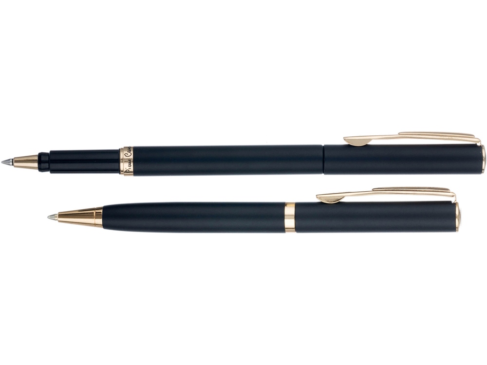 Набор Pierre Cardin PEN&PEN: ручка шариковая + роллер. Цвет - черный. Упаковка Е.-2