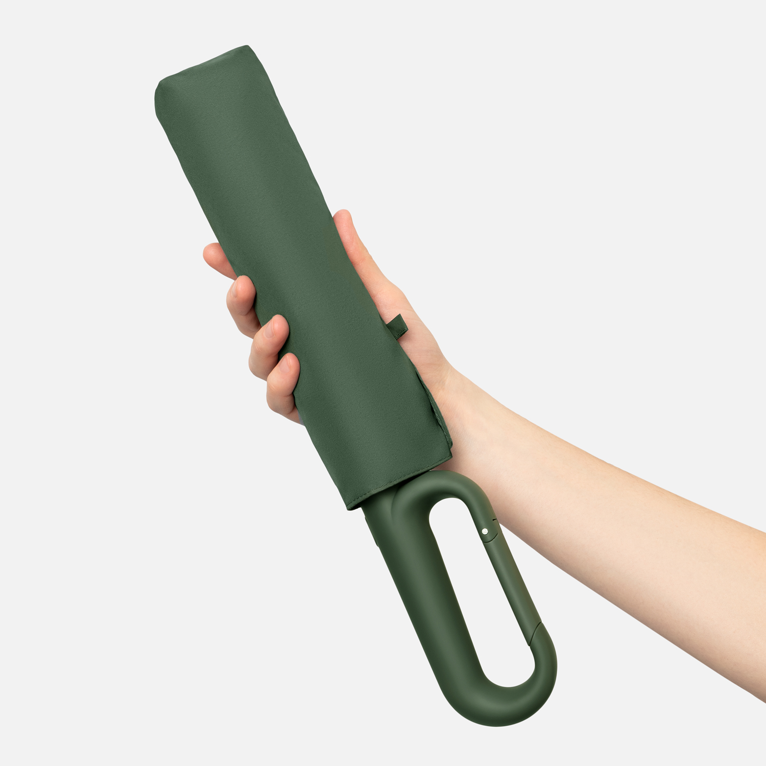 Зонт складной Azimut, зеленый-5