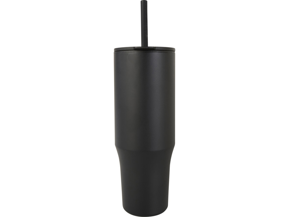 Brady термостакан с силиконовой трубочкой, 900 мл, сертифицированный согласно RCS- Черный-1