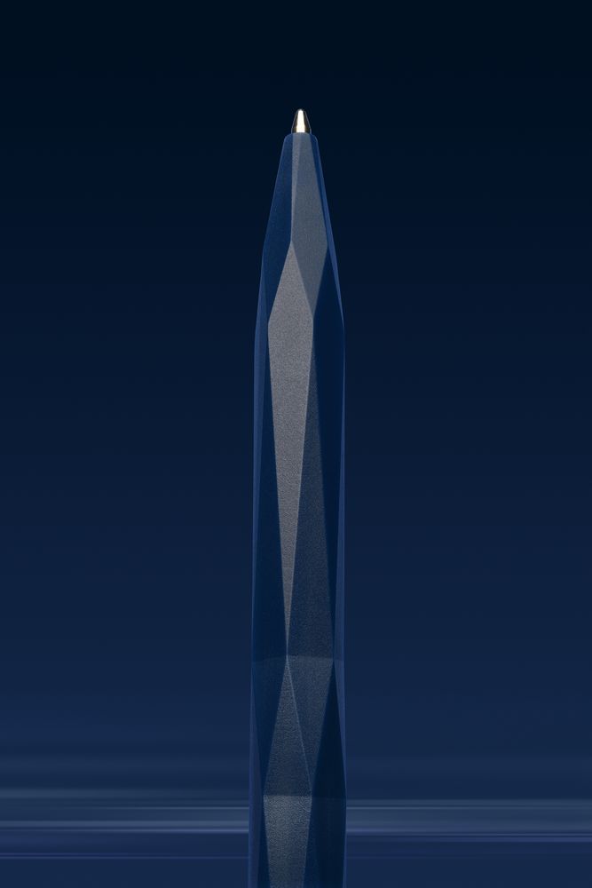 Ручка шариковая Prodir QS20 PMT-T, синяя-2