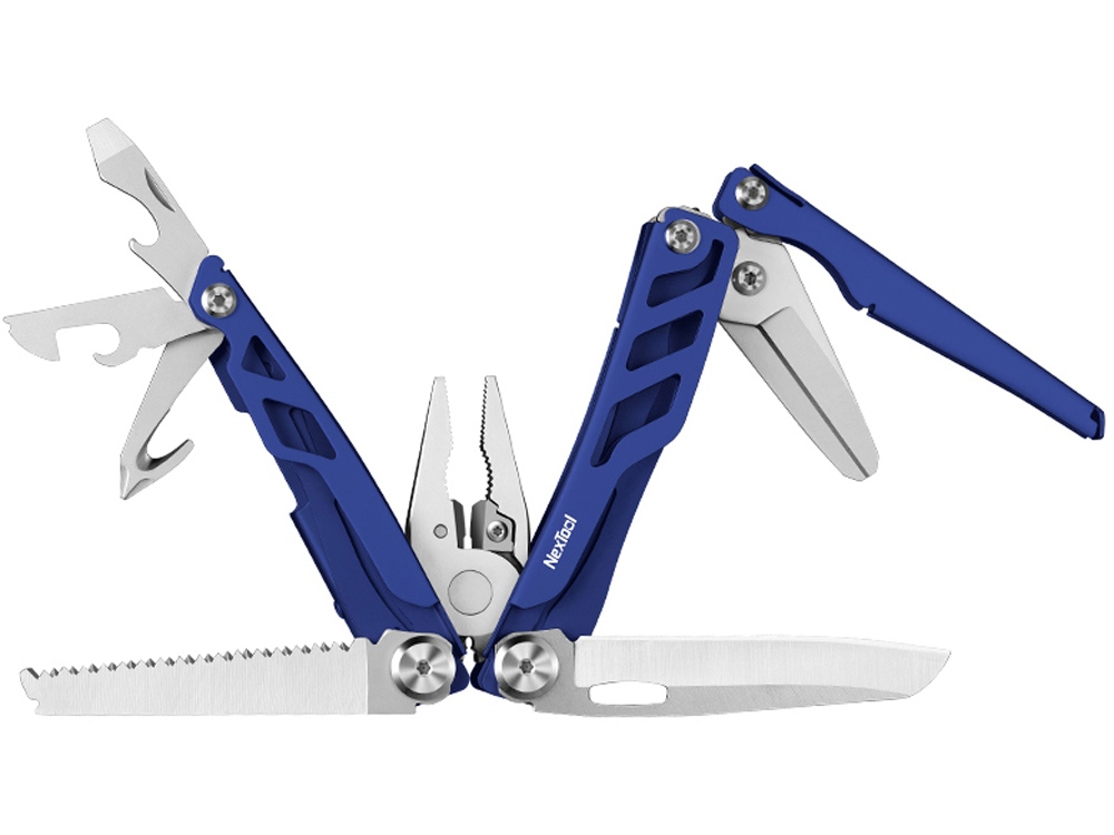 Мультитул Nextool Flagship Pro, синий, 16 функций (NE20271)-1