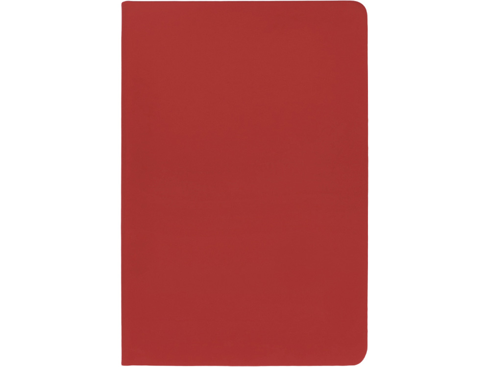 Блокнот Wispy, твердая обложка A5, 64 листа в линейку, красный-2