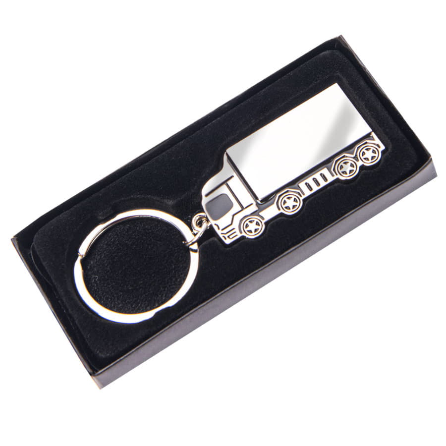 Брелок TITAN TRUCK; 5,4 x 2,7 x 0,4 см; металл, серебристый-2