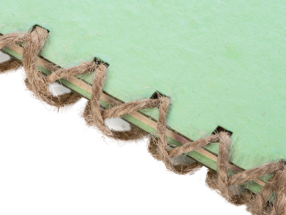 Живой блокнот с семенами цветов, А6, зеленое яблоко-5