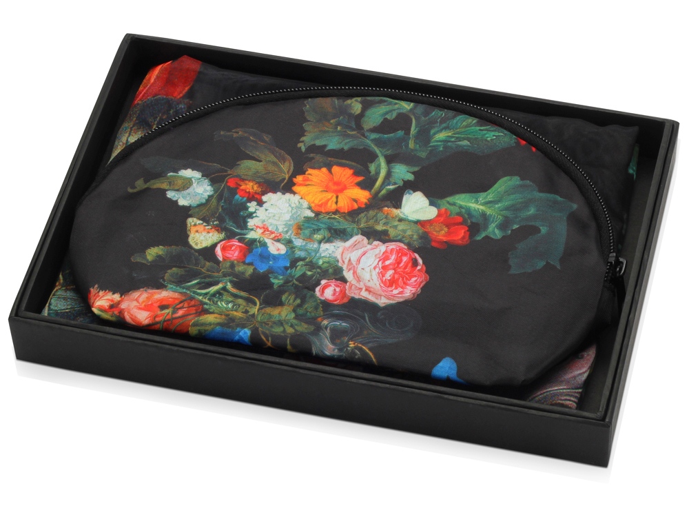 Набор Цветы: косметичка и шарф-2