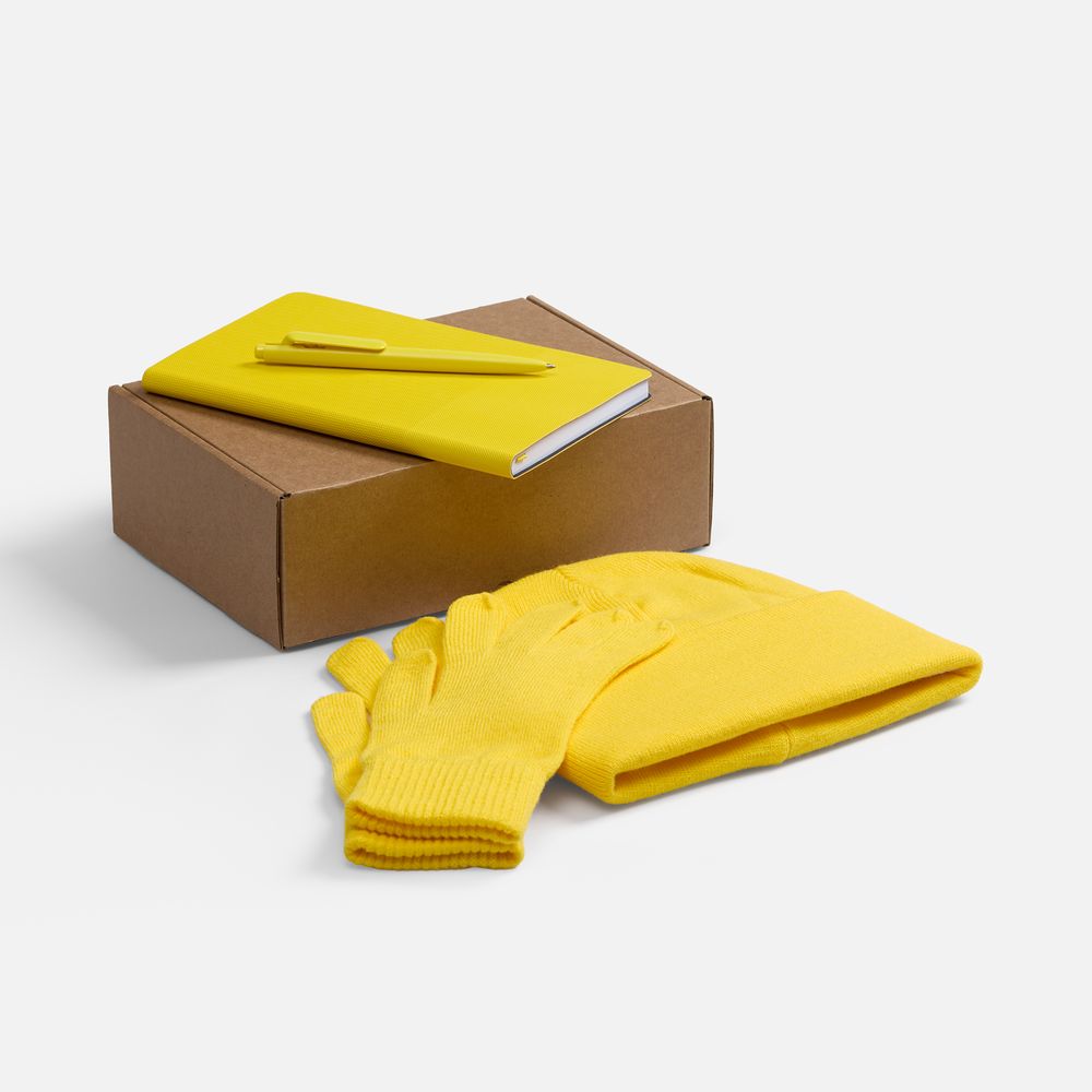 Набор Knit Warm, желтый-0