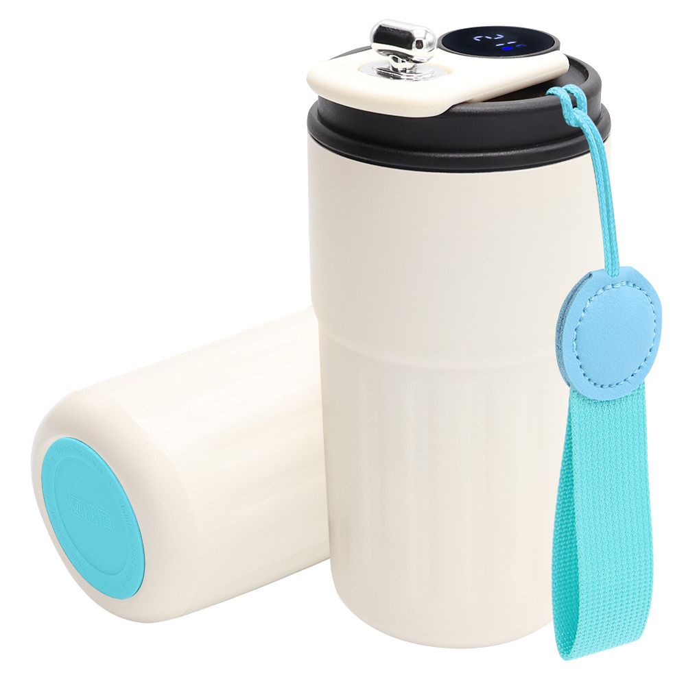 Термокружка Ashly To Go, Белый/бирюзовый-0