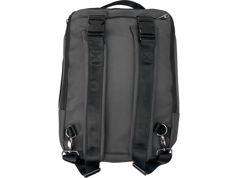 Рюкзак-трансформер Duty для ноутбука, темно-серый (с шильдом)-11