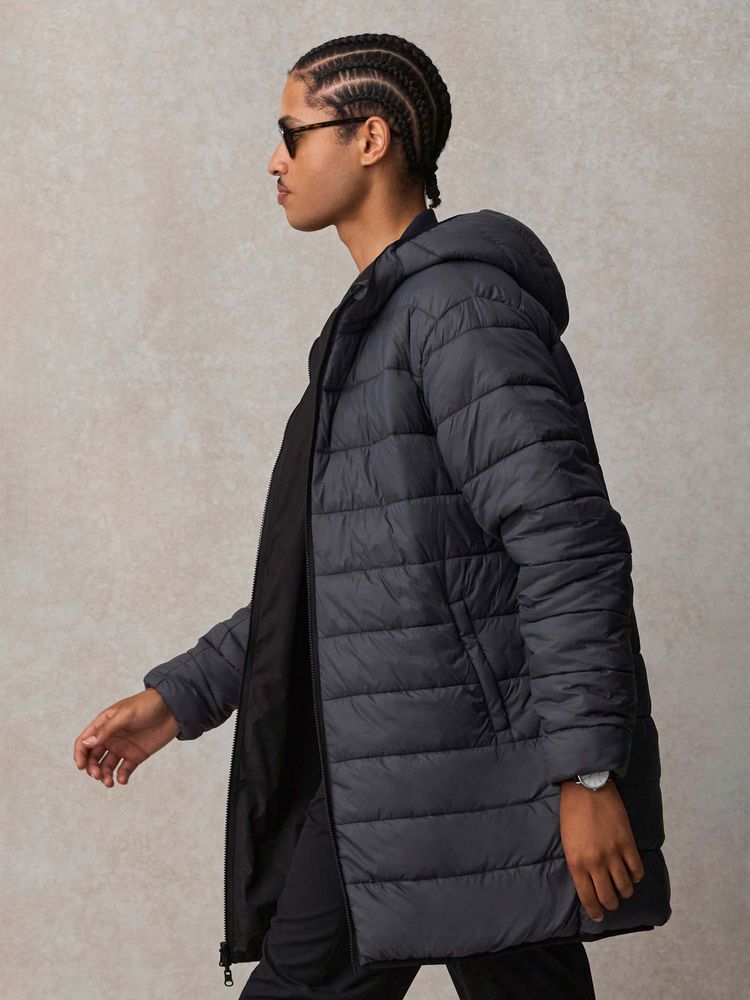 Куртка-парка унисекс Reverse, черная-10