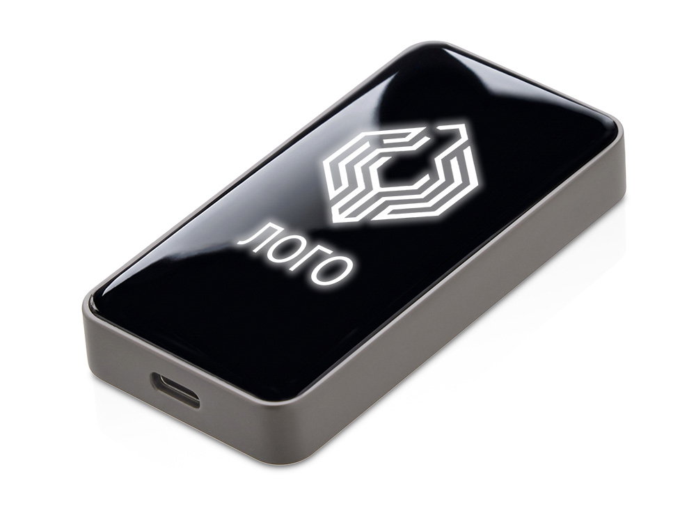 Внешний SSD диск с подсветкой гравировки  Слэш, 256 ГБ-0