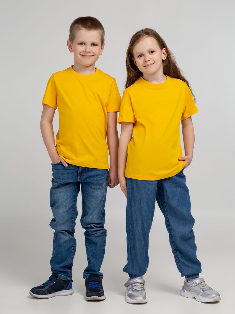 Футболка детская Regent Kids 150, желтая-4