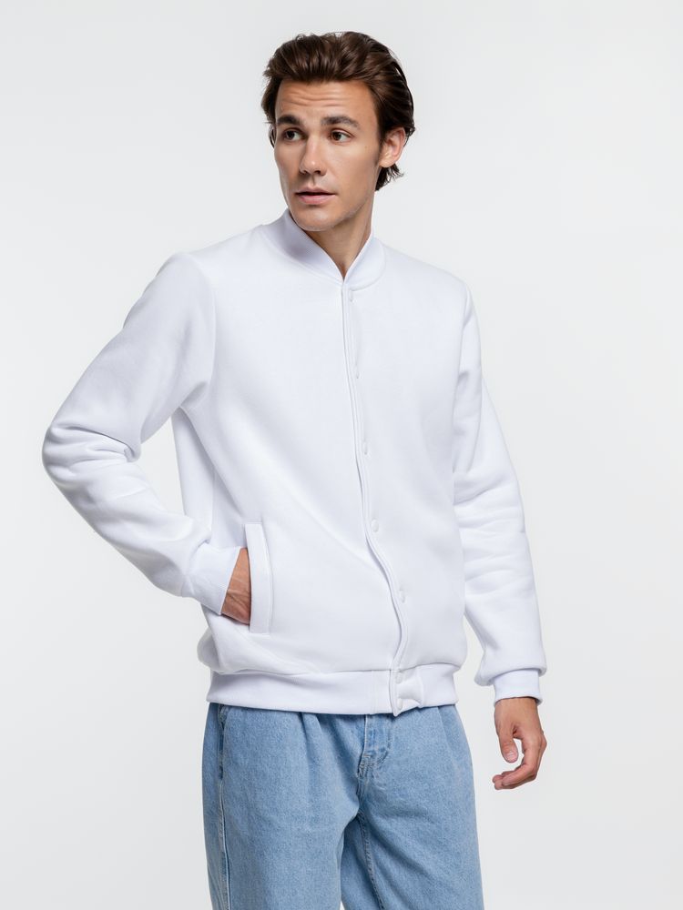 Бомбер Graduate, белый-0