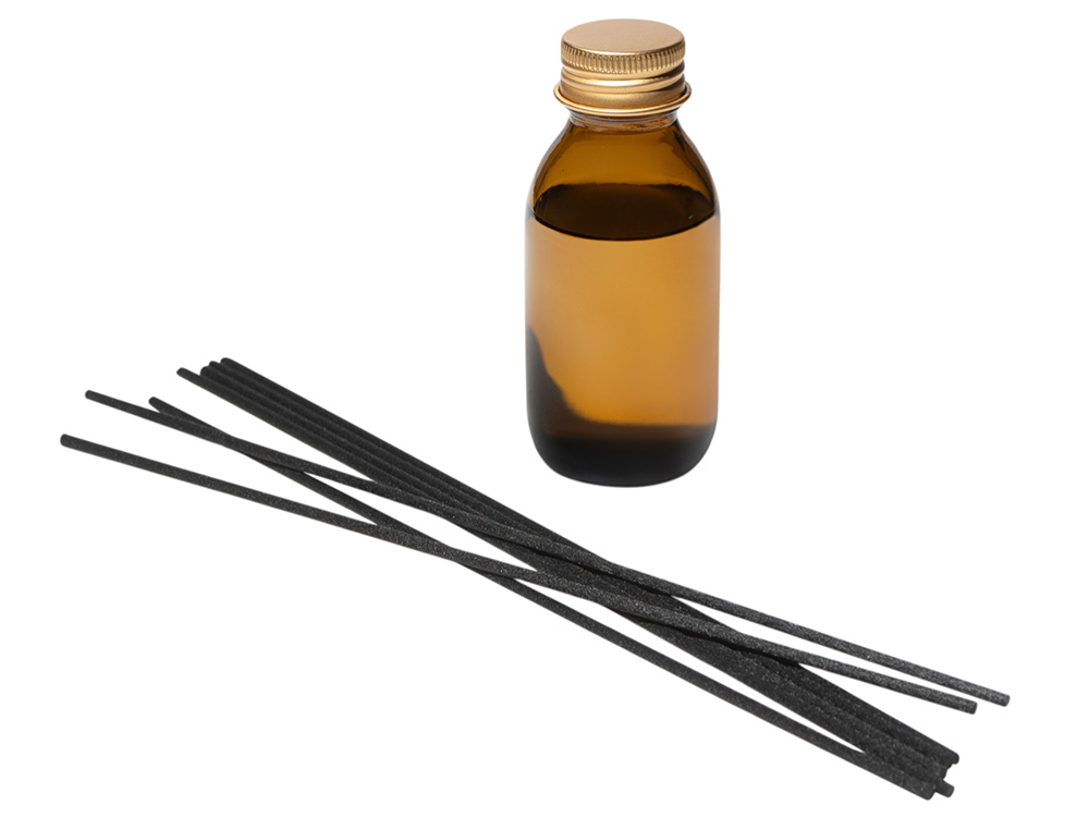 Ароматический диффузор с палочками, черный перец и амбра, нероли, 100 мл (без лого LM)-2