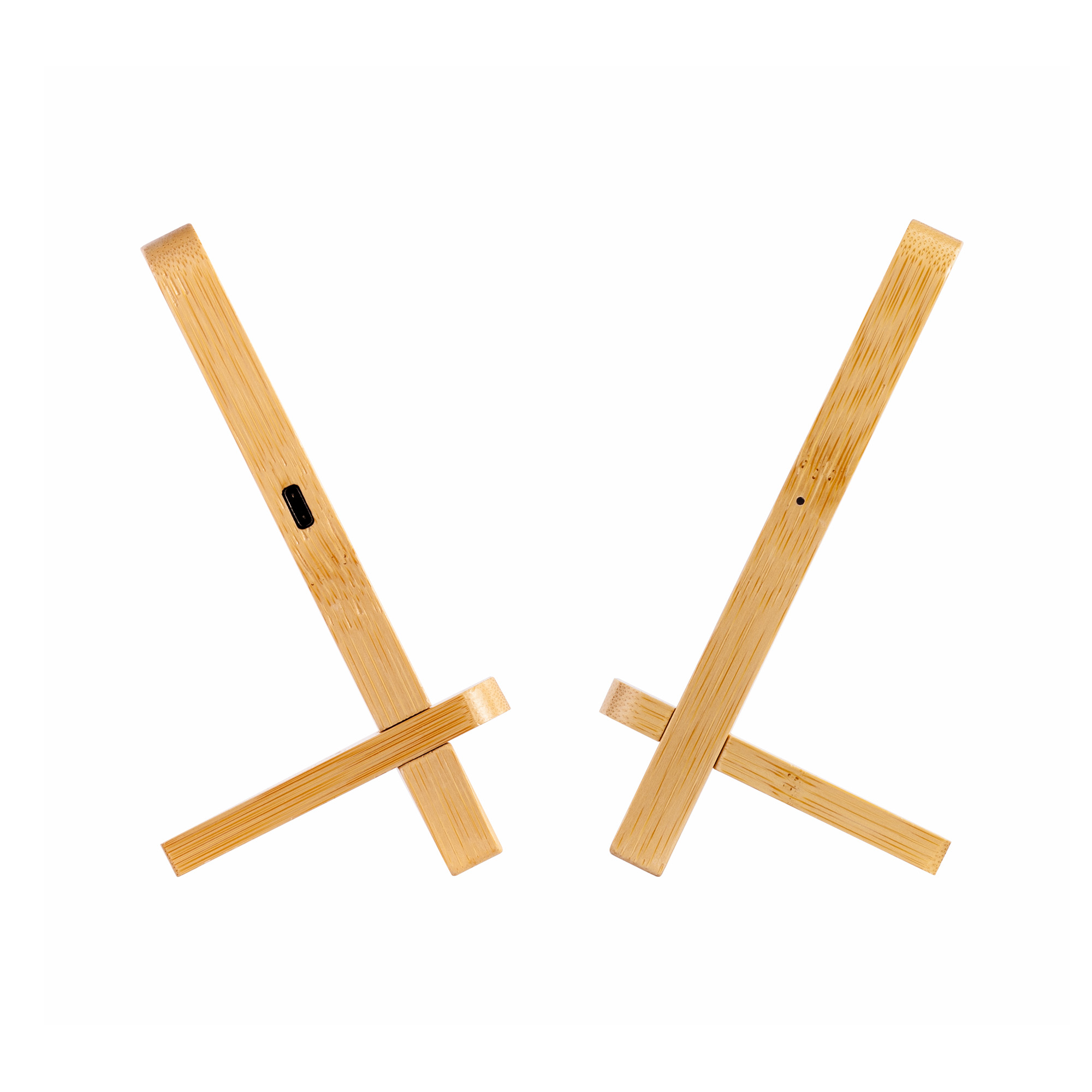 Складная беспроводная (15W) зарядная станция "Puzzle" с подсветкой логотипа-5