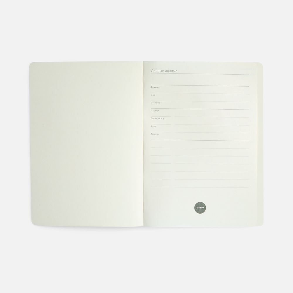 Ежедневник Vale New, недатированный, черный-4