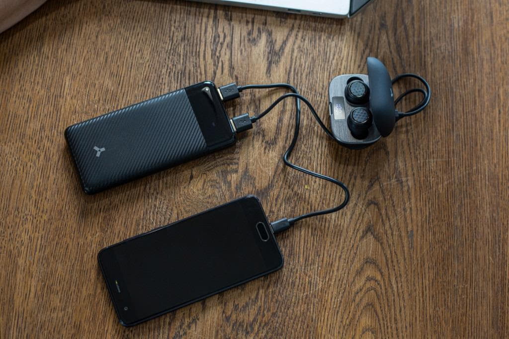 Внешний аккумулятор Accesstyle Seashell (10000 mAh), черный, черный-6